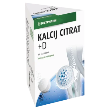 KALCIJUM CITRAT+VITAMIN D 30tbl