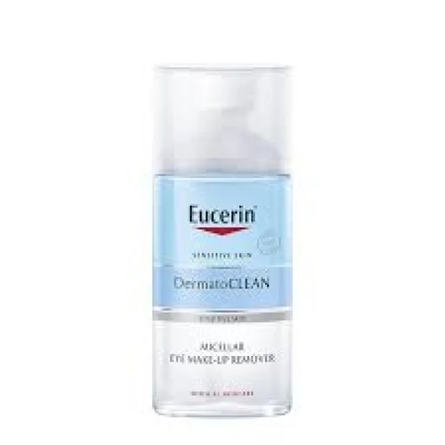 EUCERIN DERMATOCLEAN MICELARNO SREDSTVO ZA SKIDANJE ŠMINKE OKO OČIJU 125ml - Online Apoteka EUCERIN DERMATOCLEAN MICELARNO SREDSTVO ZA SKIDANJE ŠMINKE OKO OČIJU 125ml