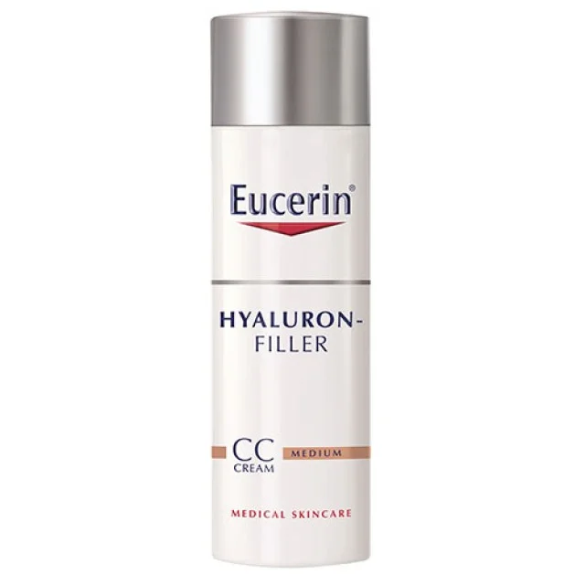EUCERIN HYALURON FILLER CC KREMA TAMNIJA NIJANSA 50ML - Online Apoteka EUCERIN HYALURON FILLER CC KREMA TAMNIJA NIJANSA 50ML