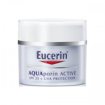 EUCERIN AQUAPORIN ACTIVE HIDRATANTNA KREMA ZA LICE SA SPF25 I UVA ZAŠTITOM 50ML 