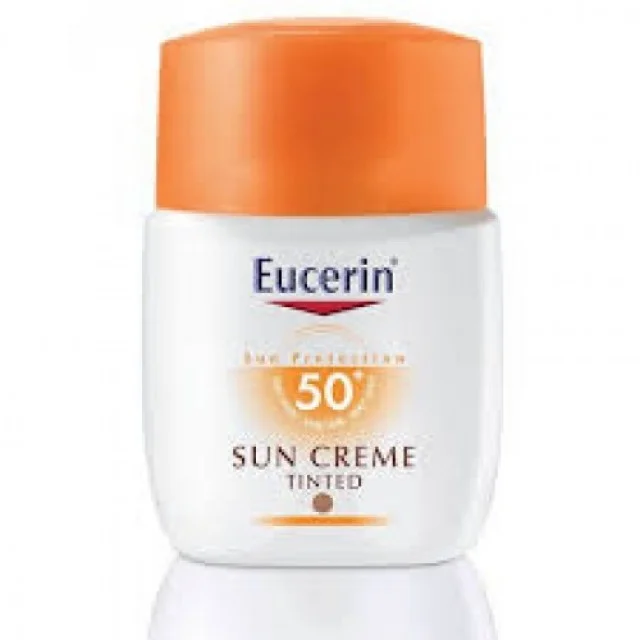 EUCERIN TONIRANA KREMA ZA ZAŠTITU OD SUNCA SPF50+ 50ML - Online Apoteka EUCERIN TONIRANA KREMA ZA ZAŠTITU OD SUNCA SPF50+ 50ML