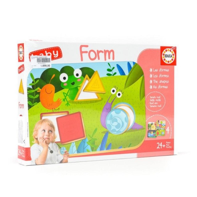 EDUCA BABY SLAGALICA OBLICI - Online Apoteka EDUCA BABY SLAGALICA OBLICI