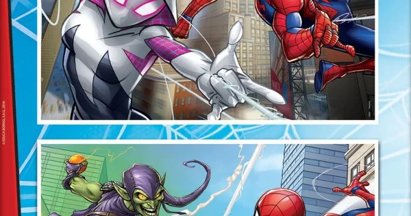 Puzzle 2 Ans Educa - 2x48 Spidey & Amazing Friends | Ensemble De 2 Puzzles Pour Enfants Avec 48 Pieces Mesure Une Fois Monte 28 X 20 Cm Amz B0bsg27 Spiderman Jouet