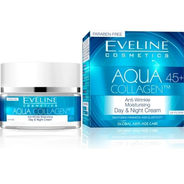EVELINE AQUA COLLAGEN KREMA 45+ - Online Apoteka EVELINE AQUA COLLAGEN KREMA 45+