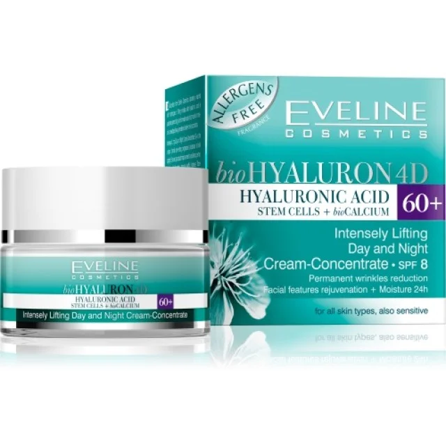 EVELINE BIO-HYALURON 4D LIFTING KREMA 60+ - Online Apoteka EVELINE BIO-HYALURON 4D LIFTING KREMA 60+