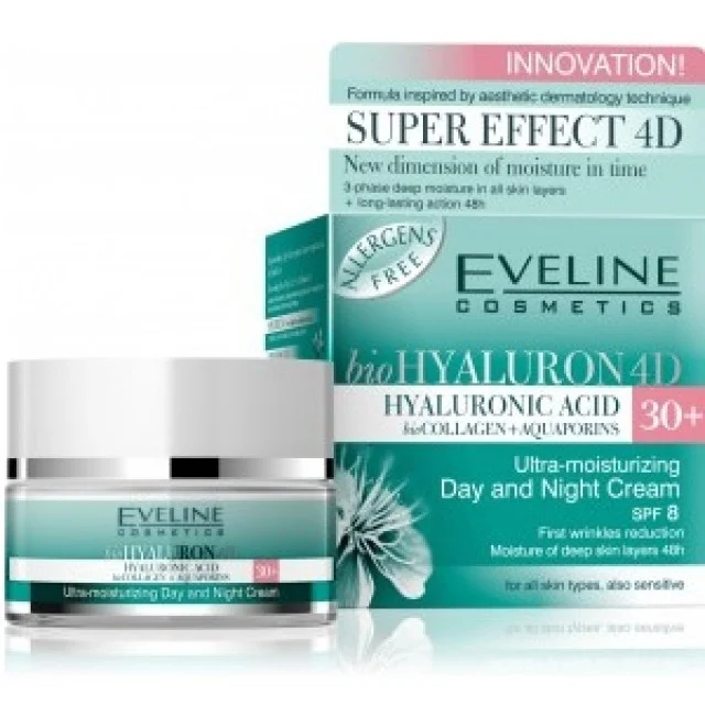 EVELINE BIO-HYALURON 4D ULTRA KREMA 30+