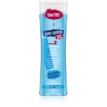EVELINE PURE CONTROL TONIK ZA DUBINSKO ČIŠĆENJE EVELINE PURE CONTROL TONIK ZA DUBINSKO ČIŠĆENJE