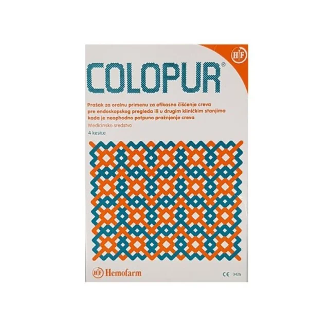COLOPUR PRAŠAK 60G 4 KESICE - Online Apoteka COLOPUR PRAŠAK 60G 4 KESICE