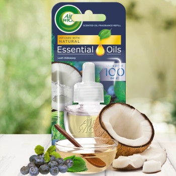 AIRWICK DOPUNA ZA ELEKTRIČNI APARAT LUSH HIDEAWAY 19ML AIRWICK DOPUNA ZA ELEKTRIČNI APARAT LUSH HIDEAWAY 19ML
