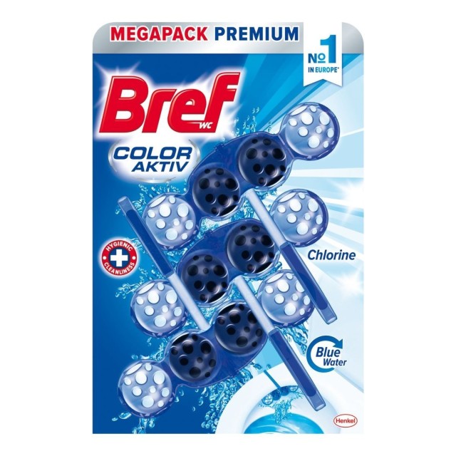 BREF WC KUGLICE CHLORINE 3x50GR - Online Apoteka BREF WC KUGLICE CHLORINE 3x50GR