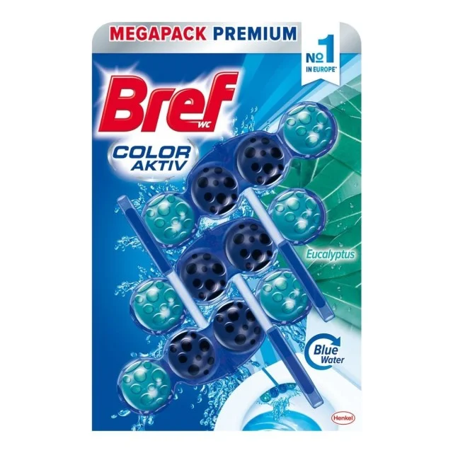 BREF WC KUGLICE EUCALYPTUS 3x50GR - Online Apoteka BREF WC KUGLICE EUCALYPTUS 3x50GR