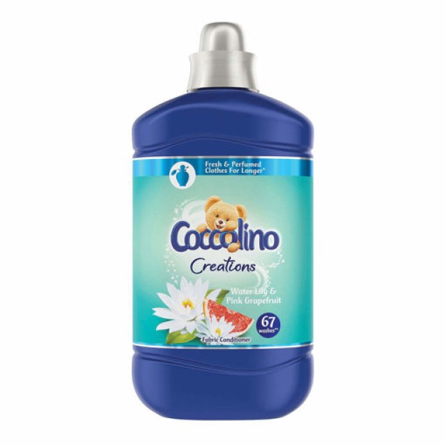 COCCOLINO CREATIONS WATER LILY & PINK GRAPEFRUIT OMEKŠIVAČ 1680ML - Online Apoteka COCCOLINO CREATIONS WATER LILY & PINK GRAPEFRUIT OMEKŠIVAČ 1680ML