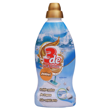 3DE PLATINUM FLOOR LIQUID 1000 ML - THE FRESHNESS OF THE SEA 3DE PLATINUM FLOOR LIQUID 1000 ML - THE FRESHNESS OF THE SEA