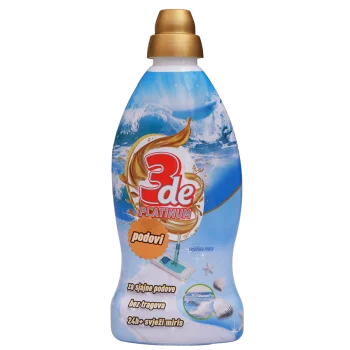 3DE PLATINUM TEČNOST ZA PODOVE 1000 ML - SVEŽINA MORA 3DE PLATINUM TEČNOST ZA PODOVE 1000 ML - SVEŽINA MORA