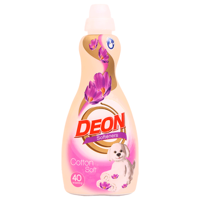 DEON COTTON SOFT OMEKŠIVAČ 1000ML - Online Apoteka DEON COTTON SOFT OMEKŠIVAČ 1000ML