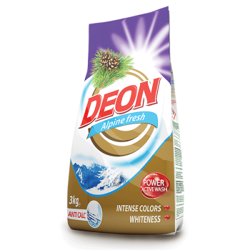 DEON DETERDŽENT ALPINE FRESH 3KG DEON DETERDŽENT ALPINE FRESH 3KG