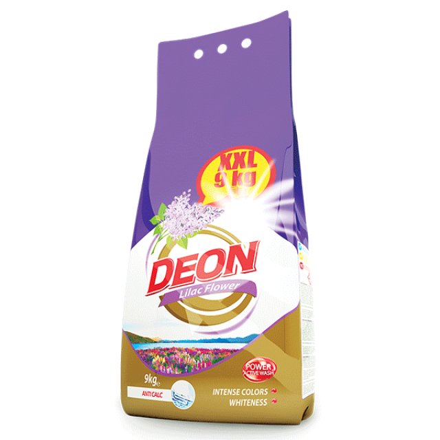 DEON DETERDŽENT LILAC FLOWER 9KG - Online Apoteka DEON DETERDŽENT LILAC FLOWER 9KG