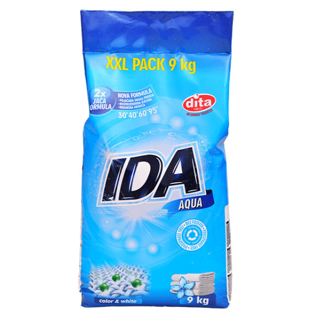 IDA DETERDŽENT AQUA 9KG - Online Apoteka IDA DETERDŽENT AQUA 9KG