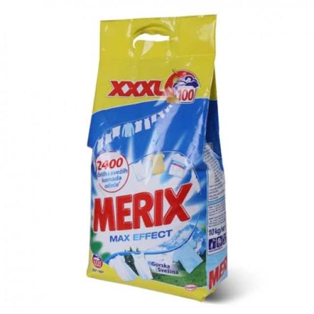 MERIX DETERDŽENT GORSKA SVEŽINA 10KG - Online Apoteka MERIX DETERDŽENT GORSKA SVEŽINA 10KG