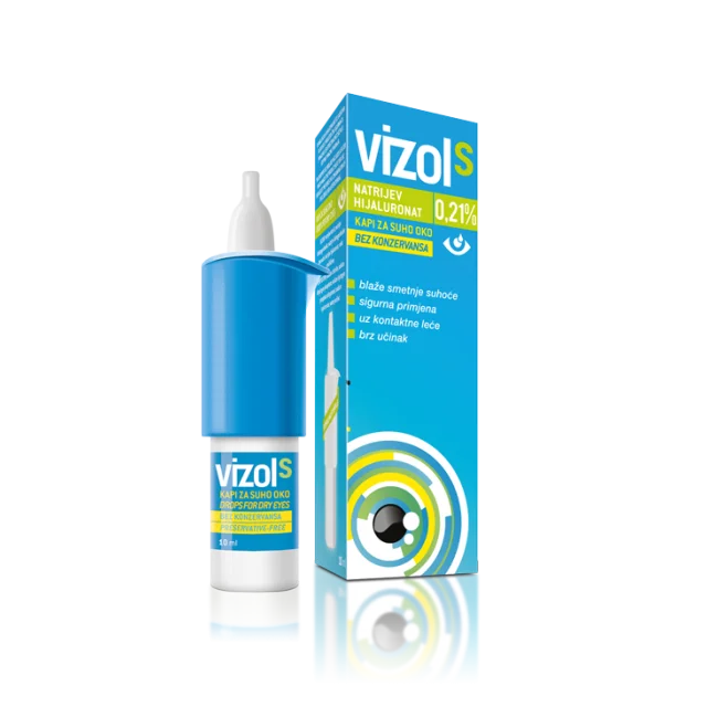 VIZOL S 0,21% KAPI ZA OČI - Online Apoteka VIZOL S 0,21% KAPI ZA OČI