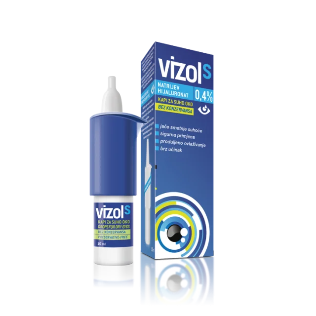 VIZOL S 0,4% KAPI ZA OČI - Online Apoteka VIZOL S 0,4% KAPI ZA OČI