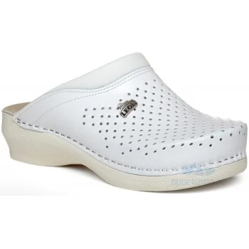 LEON MUŠKE KLOMPE PU100 BELE