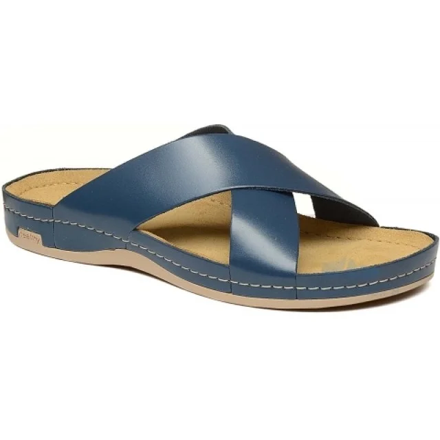 LEON MUŠKE PAPUČE 706M PLAVE