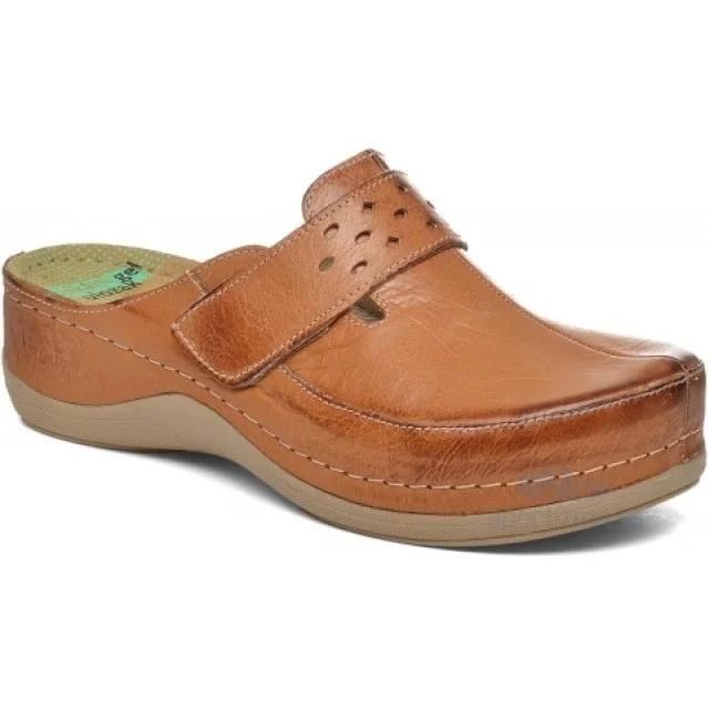 LEON ŽENSKE KLOMPE 902 BRAON