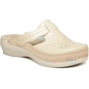 LEON ŽENSKE KLOMPE PU156 BEŽ