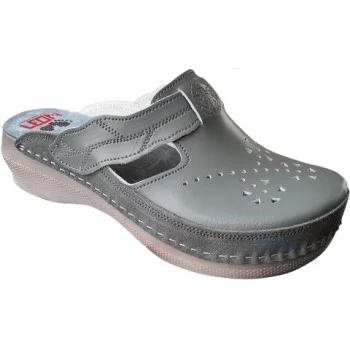 LEON ŽENSKE KLOMPE PU156 SIVE