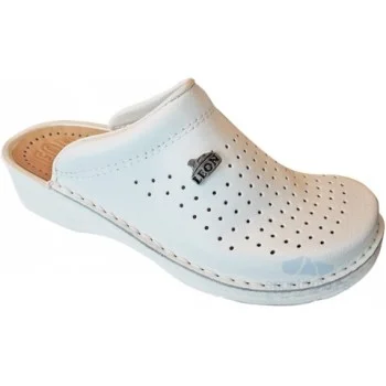 LEON ŽENSKE KLOMPE V200 BELE