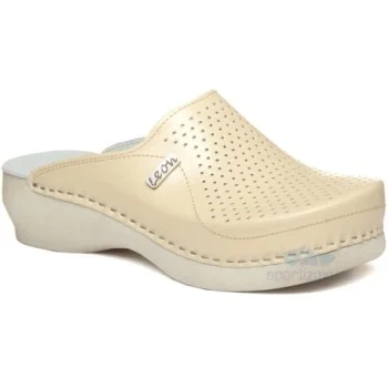 LEON ŽENSKE KLOMPE PU115 BEŽ