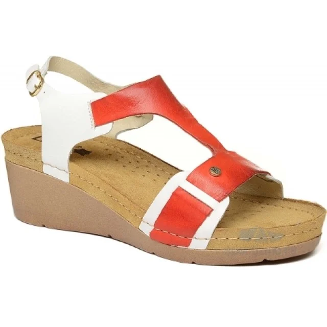 LEON ŽENSKE SANDALE 1010 CRVENE