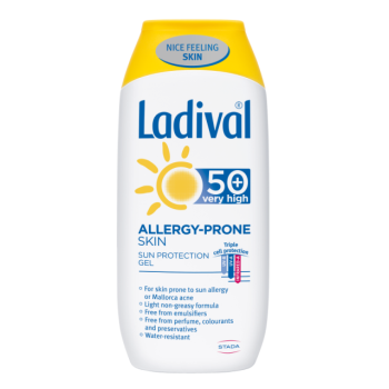 LADIVAL GEL ZA KOŽU SKLONU ALERGIJI SPF50+ 200ML