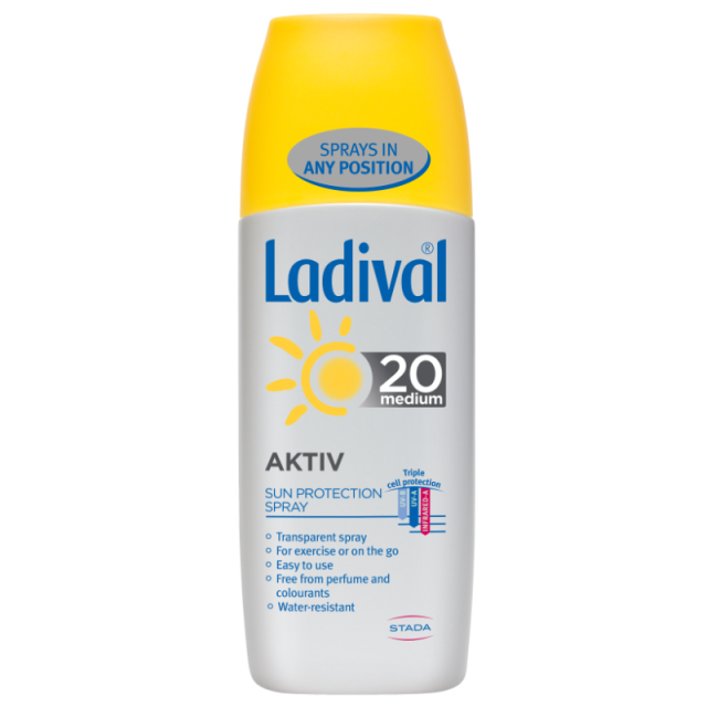 LADIVAL TRANSPARENT SPREJ SPF20 150ML - Online Apoteka LADIVAL TRANSPARENT SPREJ SPF20 150ML