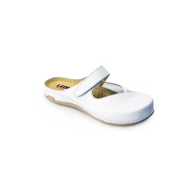 LEON ŽENSKE PAPUČE 953 BELE