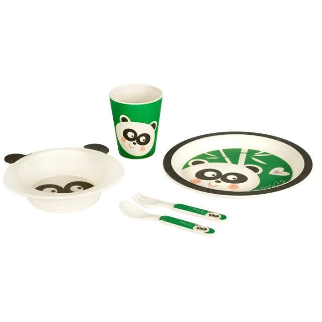 BIGBAMBOO SET ZA HRANJENJE OD BAMBUSA - PANDA(5 DELOVA) - Online Apoteka BIGBAMBOO SET ZA HRANJENJE OD BAMBUSA - PANDA(5 DELOVA)