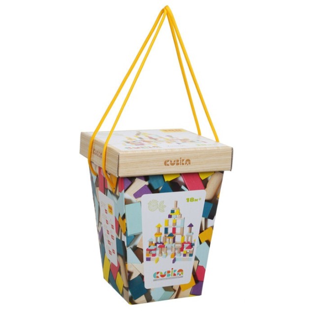 DRVENE KOCKE - 50 ELEMENATA CUBIKA - Online Apoteka DRVENE KOCKE - 50 ELEMENATA CUBIKA