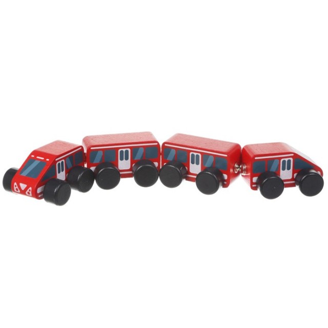 EXPRESS VOZ DRVENA IGRAČKA SA MAGNETOM - 4 ELEMENTA CUBIKA - Online Apoteka EXPRESS VOZ DRVENA IGRAČKA SA MAGNETOM - 4 ELEMENTA CUBIKA