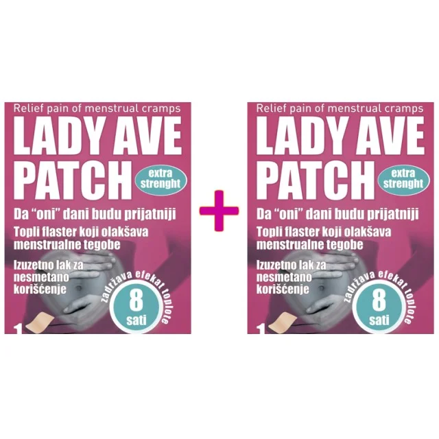 LADY AVE PATCH 1+1 GRATIS - Online Apoteka LADY AVE PATCH 1+1 GRATIS