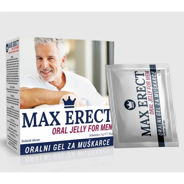 MAX ERECT ORALNI GEL ZA POTENCIJU MUŠKARACA