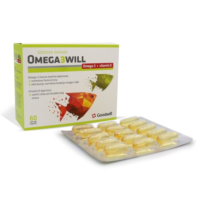 OMEGA 3 KAPSULE GOODWILL - Online Apoteka OMEGA 3 KAPSULE GOODWILL