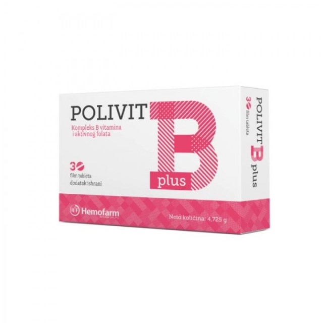 POLIVIT B PLUS TABLETE A30 - Online Apoteka POLIVIT B PLUS TABLETE A30