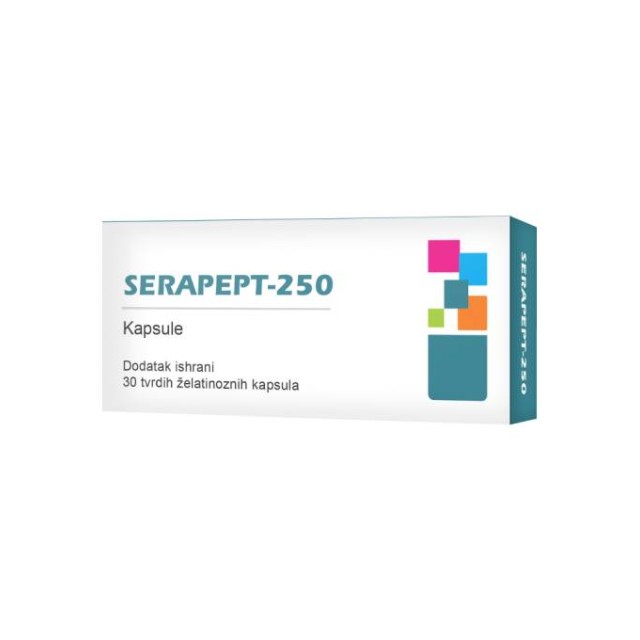 SERAPEPT 250 KAPSULE - Online Apoteka SERAPEPT 250 KAPSULE