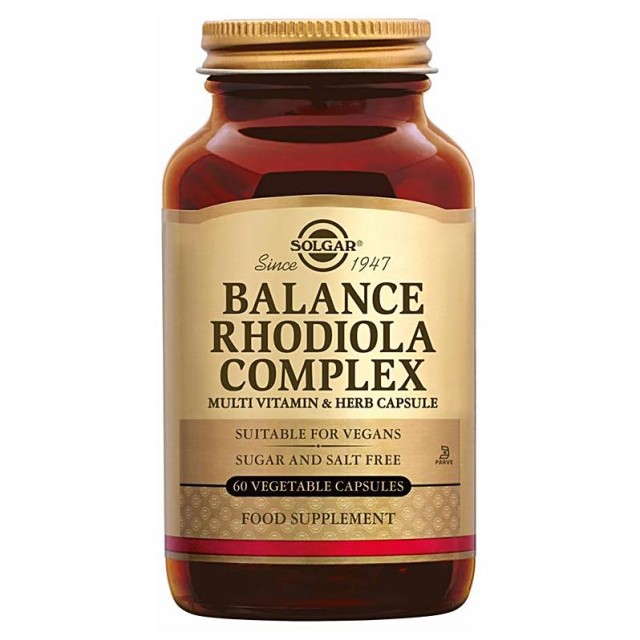 SOLGAR BALANCE RHODIOLA COMPLEX - Online Apoteka SOLGAR BALANCE RHODIOLA COMPLEX