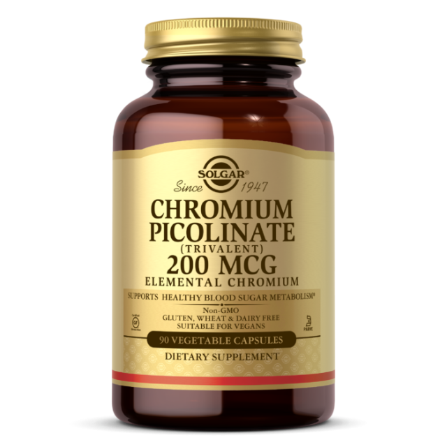 SOLGAR HROM PIKOLINAT 100MCG TABLETE - Online Apoteka SOLGAR HROM PIKOLINAT 100MCG TABLETE