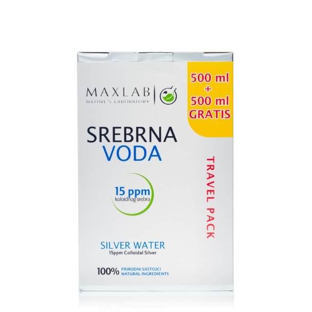 SREBRNA VODA 15PPM TRAVEL PACK - Online Apoteka SREBRNA VODA 15PPM TRAVEL PACK