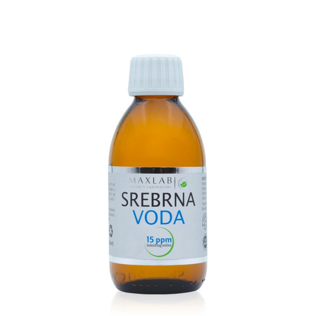 SREBRNA VODA 15ppm 200ml - Online Apoteka SREBRNA VODA 15ppm 200ml