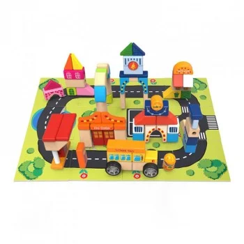 KOCKE BLOKOVI GRAD (84 DELA) TOP BRIGHT