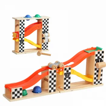 TOP BRIGHT TOBOGAN SA 2 TRAKE, ČEKIĆEM I LOPTICAMA